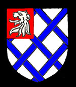 The coat of arms of the Lowndes family